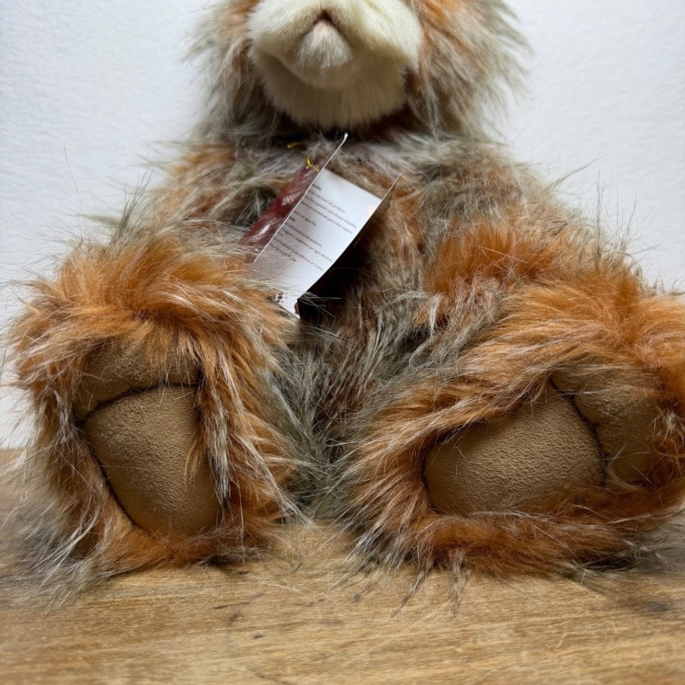 Bonfire Toffee 17.5" 2023 Charlie Bears Plush Collection Limited Edition Bear - Picture 10 of 16